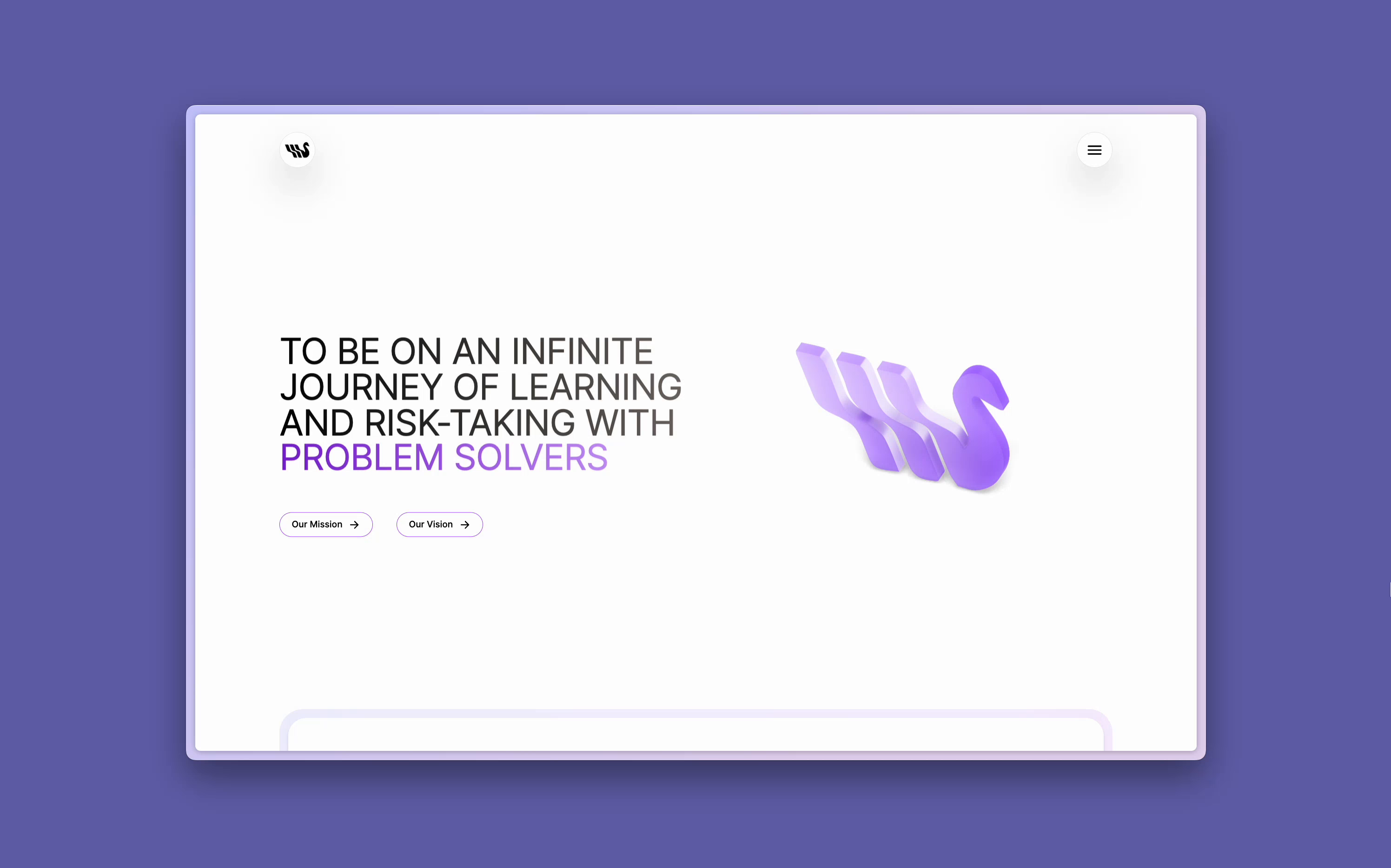 Example of Marketing Website Design